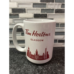 Tim Hortons Glasgow Coffee Mug 5 Inches 2017 Collectors Mug Scotland Gift Canada